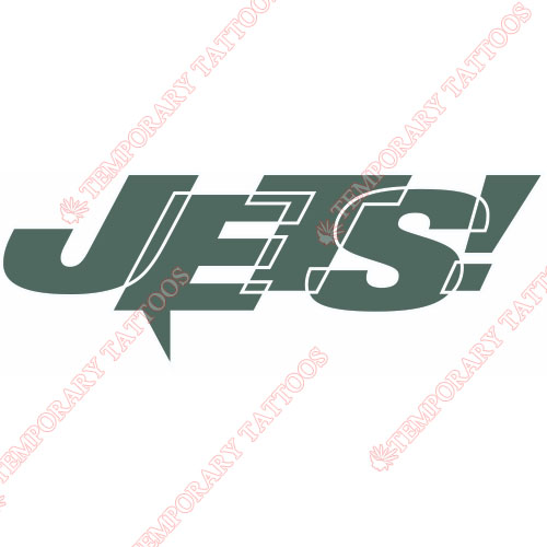 New York Jets Customize Temporary Tattoos Stickers NO.638